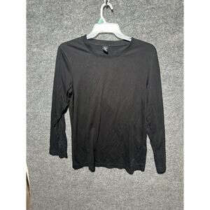 KiwiStuff Lightweight Outdoor Hiking Long Sleeve T Shirt Black Medium